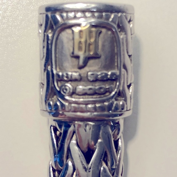 John Hardy Classic Chain 10.5MM Pavé Icon Bracelet - Picture 2 of 7